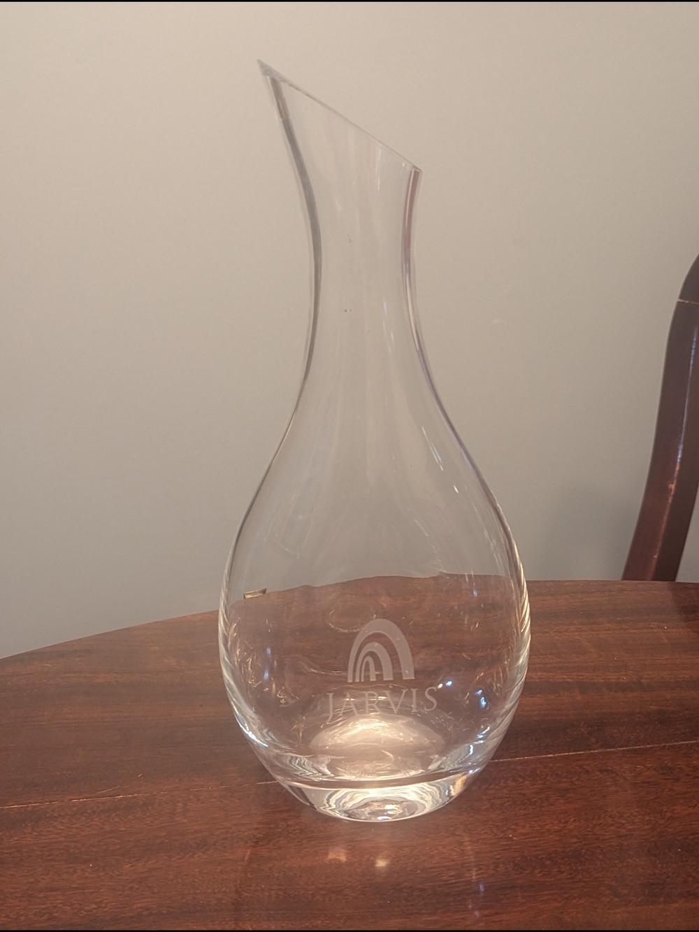 Ravenscroft Crystal Jarvis Winery Large Etched Decanter